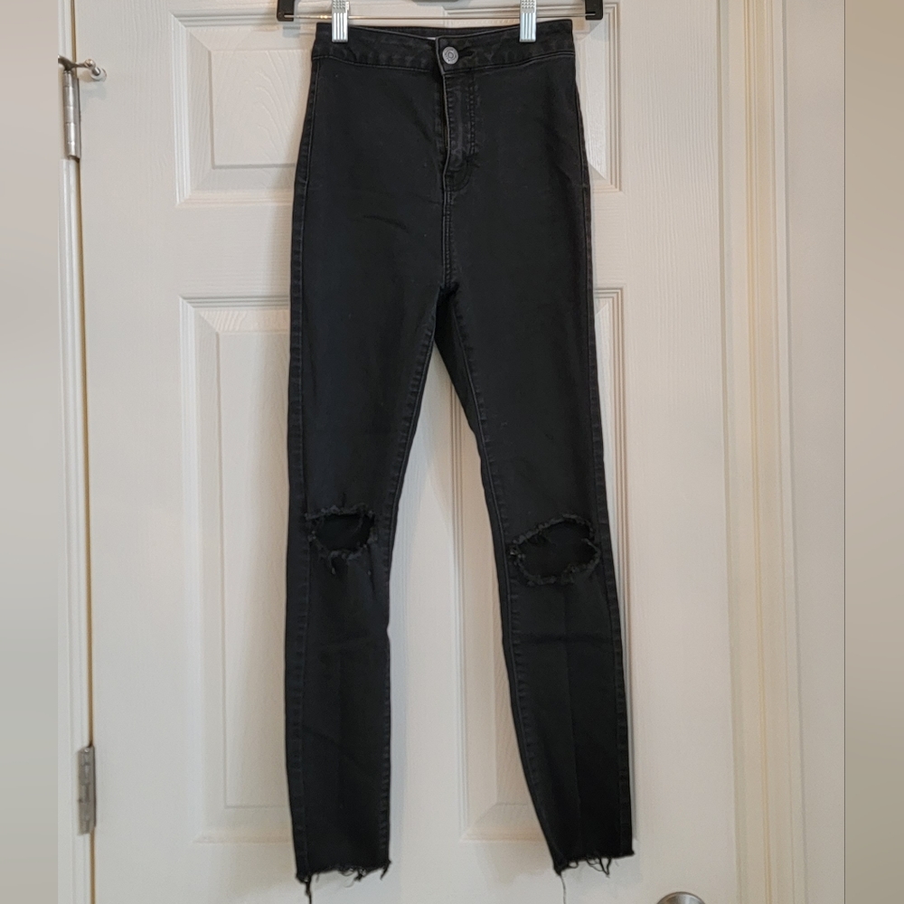 Noisy May Black Skinny Jeans Sz S